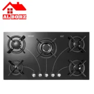 گاز رومیزی کد G5908 استیل البرز