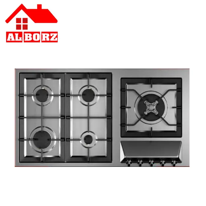 hob-g5929-steelalborz گاز رومیزی کد S5929 استیل البرز