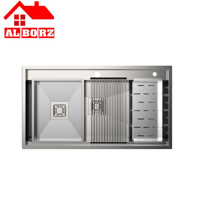 sink-955-steelalborz سینک توکار کد 955 استیل البرز